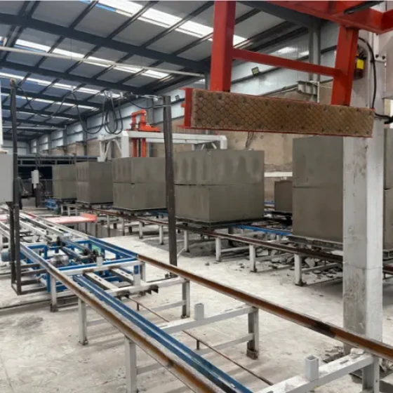 Equipo de fabricación de bloques CLC