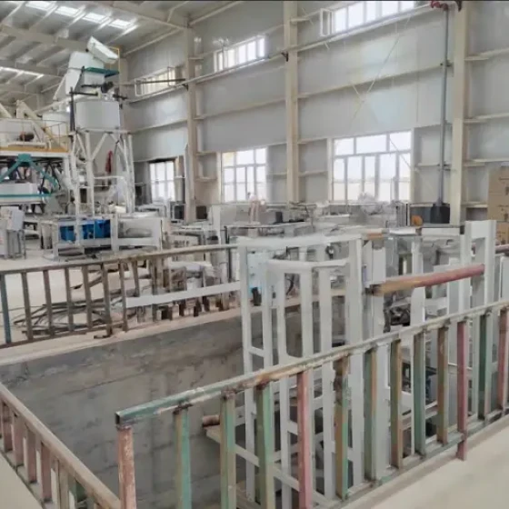 Línea de producción de encofrados permanentes