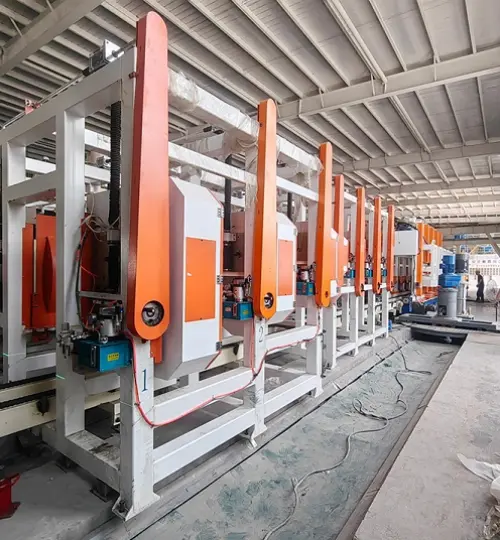 Proyecto de línea de producción de bloques ligeros de 300 metros cúbicos diarios para el cliente Ordos de Mongolia Interior