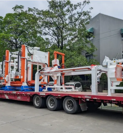 Adquisición secundaria del proyecto de modernización de un cortabloques para un cliente de Kazajstán