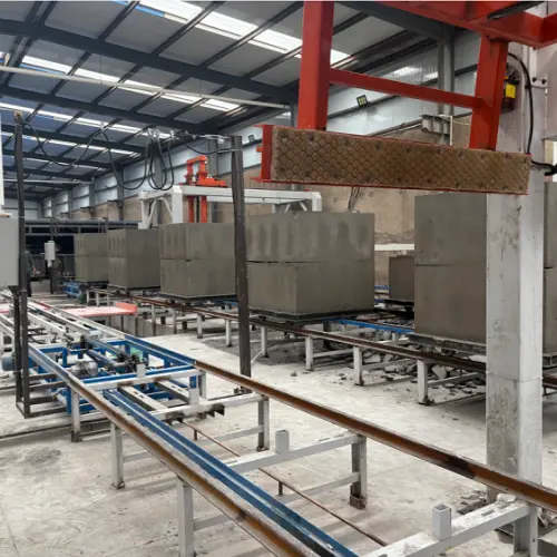 Equipo de fabricación de bloques CLC