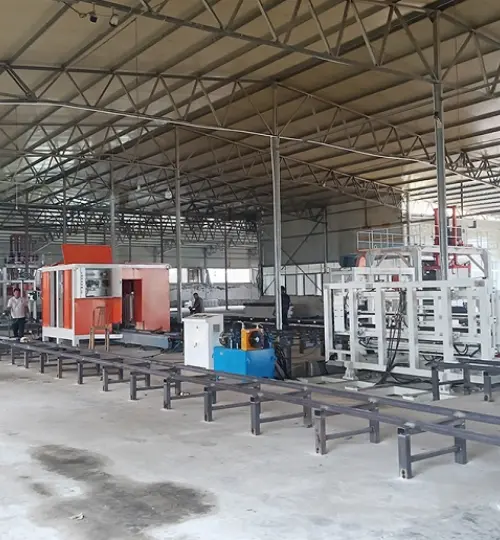 Proyecto Xinjiang Aksu de producción diaria de 1.000 metros cúbicos de bloques autoaislantes