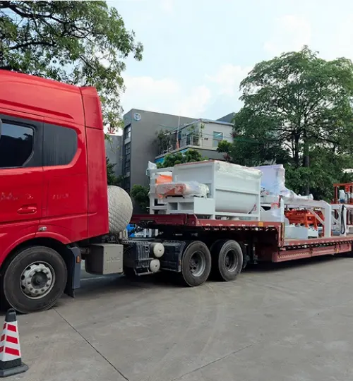 Proyecto de línea de producción de bloques autoaislantes homogéneos de Xinjiang Urumqi